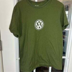 Volkswagen DriversGear Olive Green T-Shirt Size Large